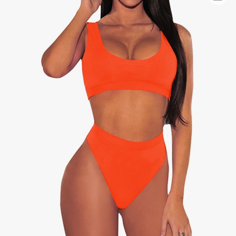 High waisted bikini